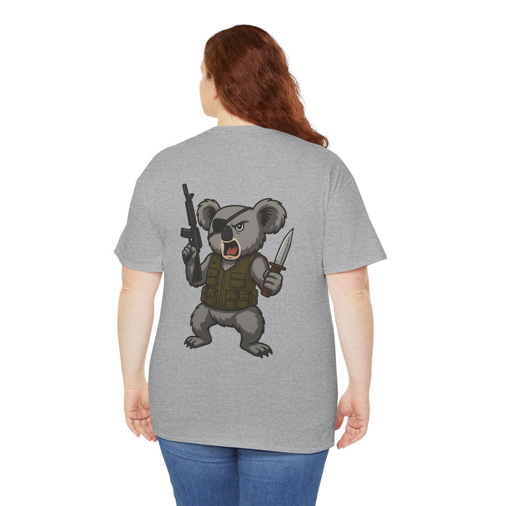 Drop Bear Graphic Tee # 1 Koala Rampage | Unisex Heavy Cotton Shirt
