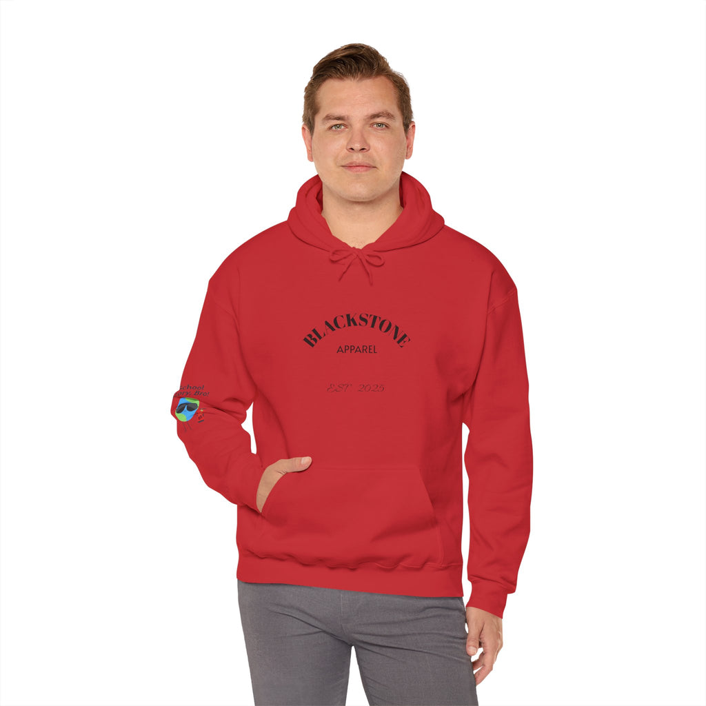 Blackstone's Signature Graphic Hoodie - Unisex Hooded Sweatshirt - Cozy Graphic Sweatshirt by Blackstone