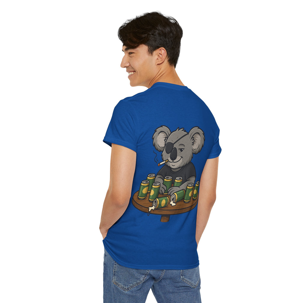 Drop Bear Graphic Tee # 4 Koala's Night out | Unisex Heavy Cotton Shirt