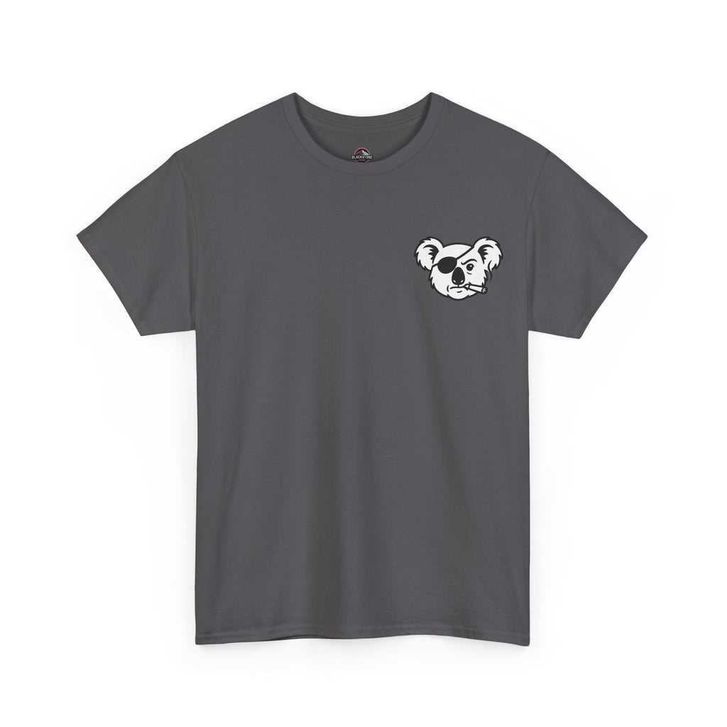 Drop Bear Graphic Tee # 2 Smoking Koala | Unisex Heavy Cotton Shirt