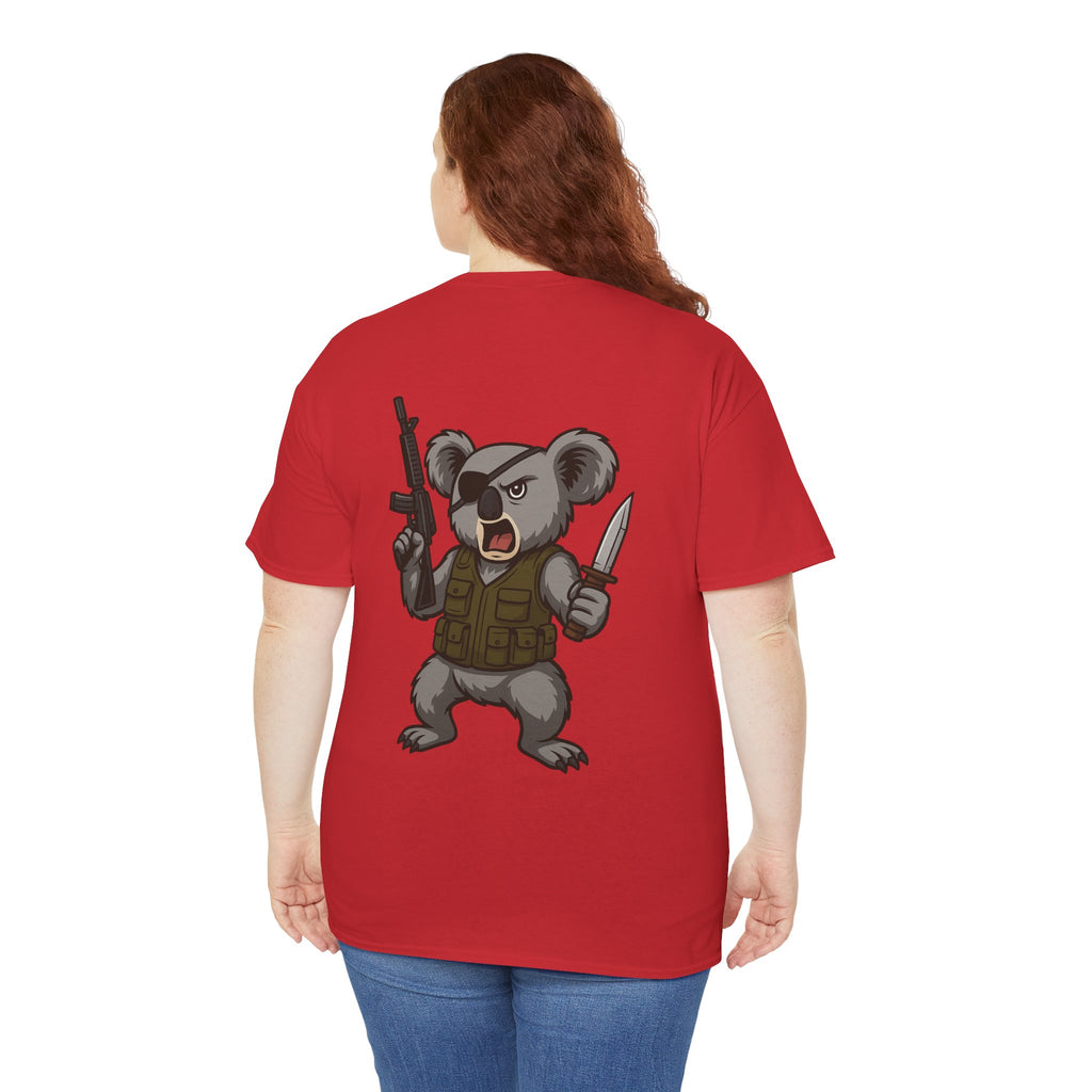 Drop Bear Graphic Tee # 1 Koala Rampage | Unisex Heavy Cotton Shirt