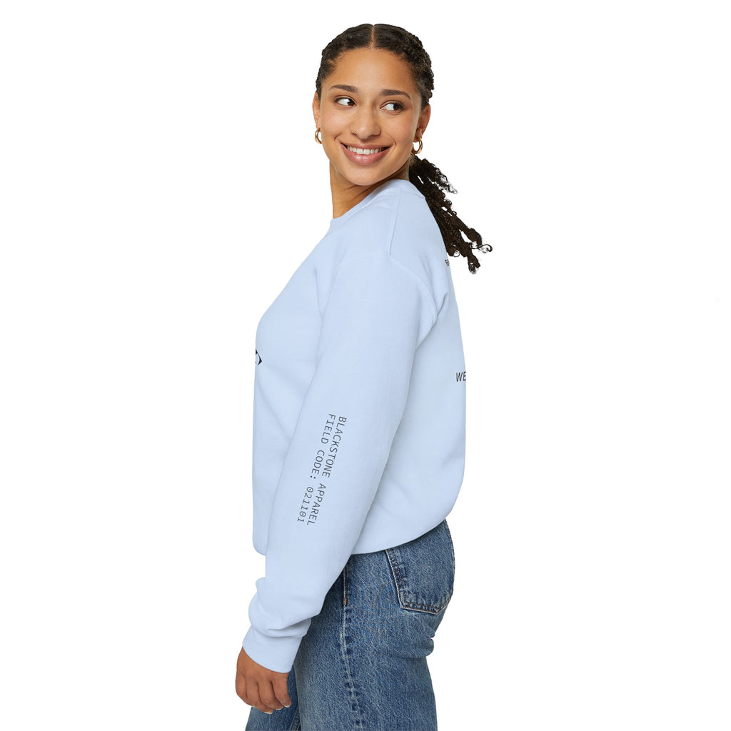 Blackstone's Signature Crewneck Sweatshirt, Cozy Blackstone Apparel, Gift for Her, Streetwear Fashion, Casual Outfit