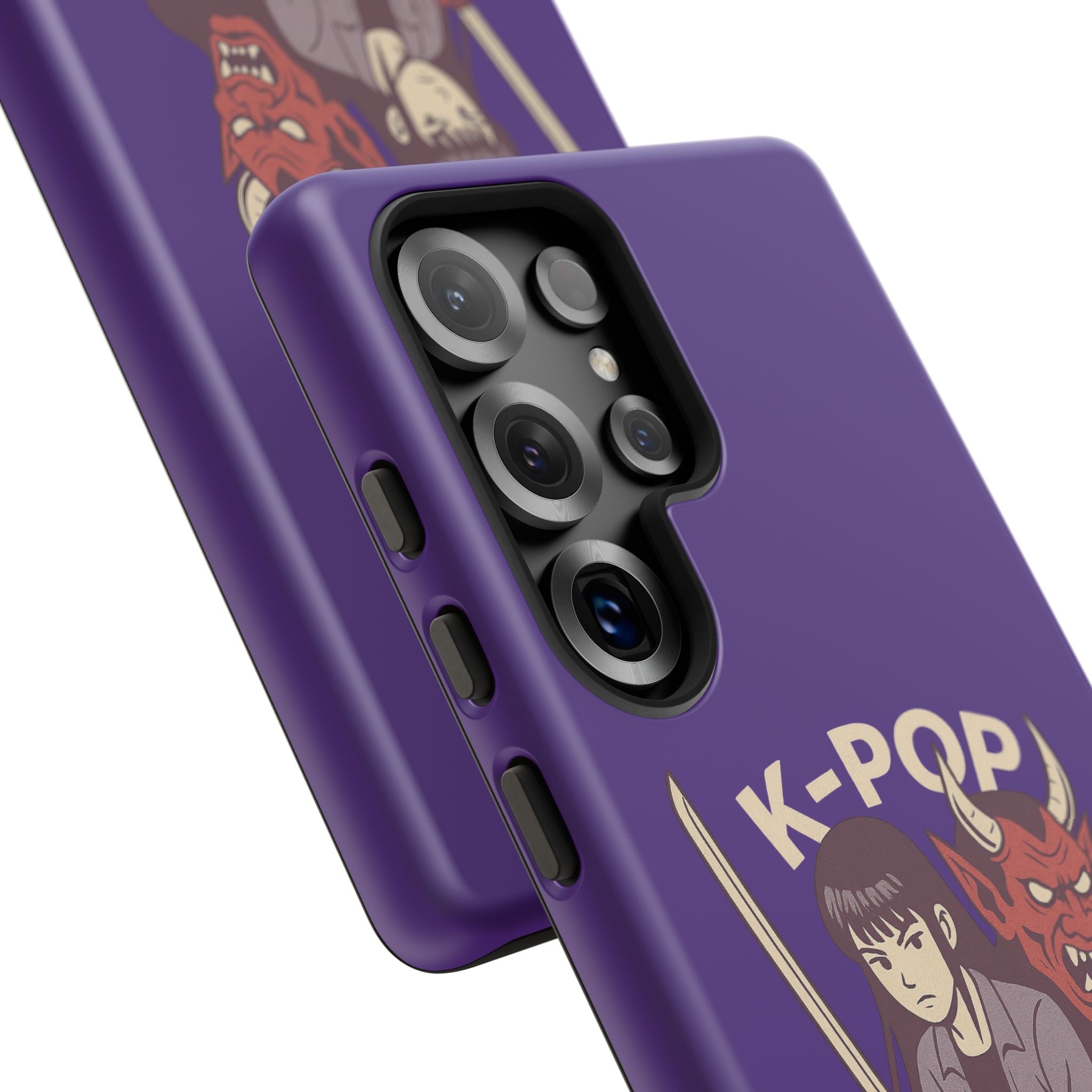 K-Pop Demon Hunters Phone Case, Tough Cases for Anime Fans, Unique Gift for Musicians, Holiday Present for Teens, Stylish Tech Accessories