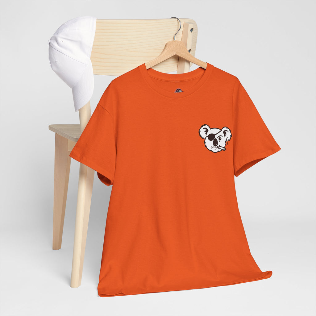 Drop Bear Graphic Tee # 2 Smoking Koala | Unisex Heavy Cotton Shirt