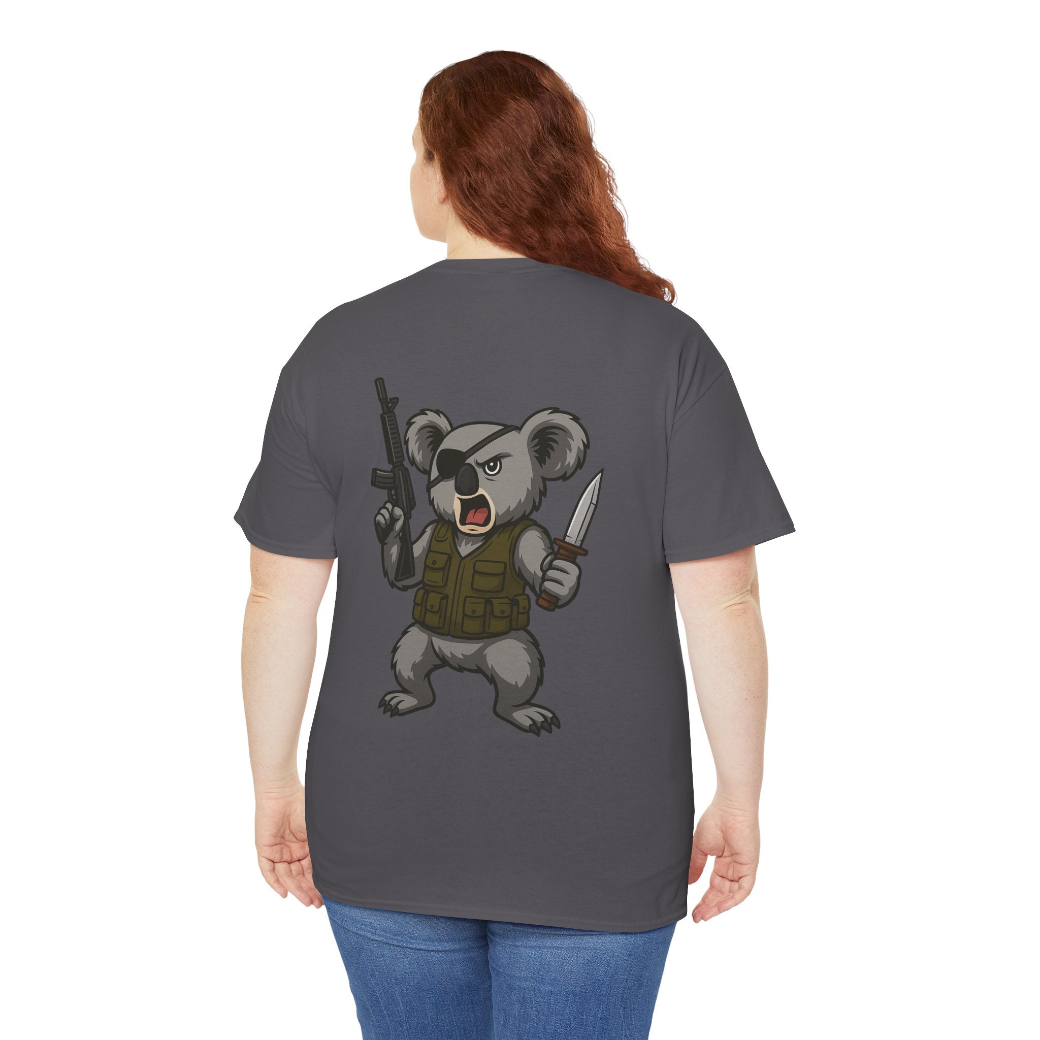 Drop Bear Graphic Tee # 1 Koala Rampage | Unisex Heavy Cotton Shirt