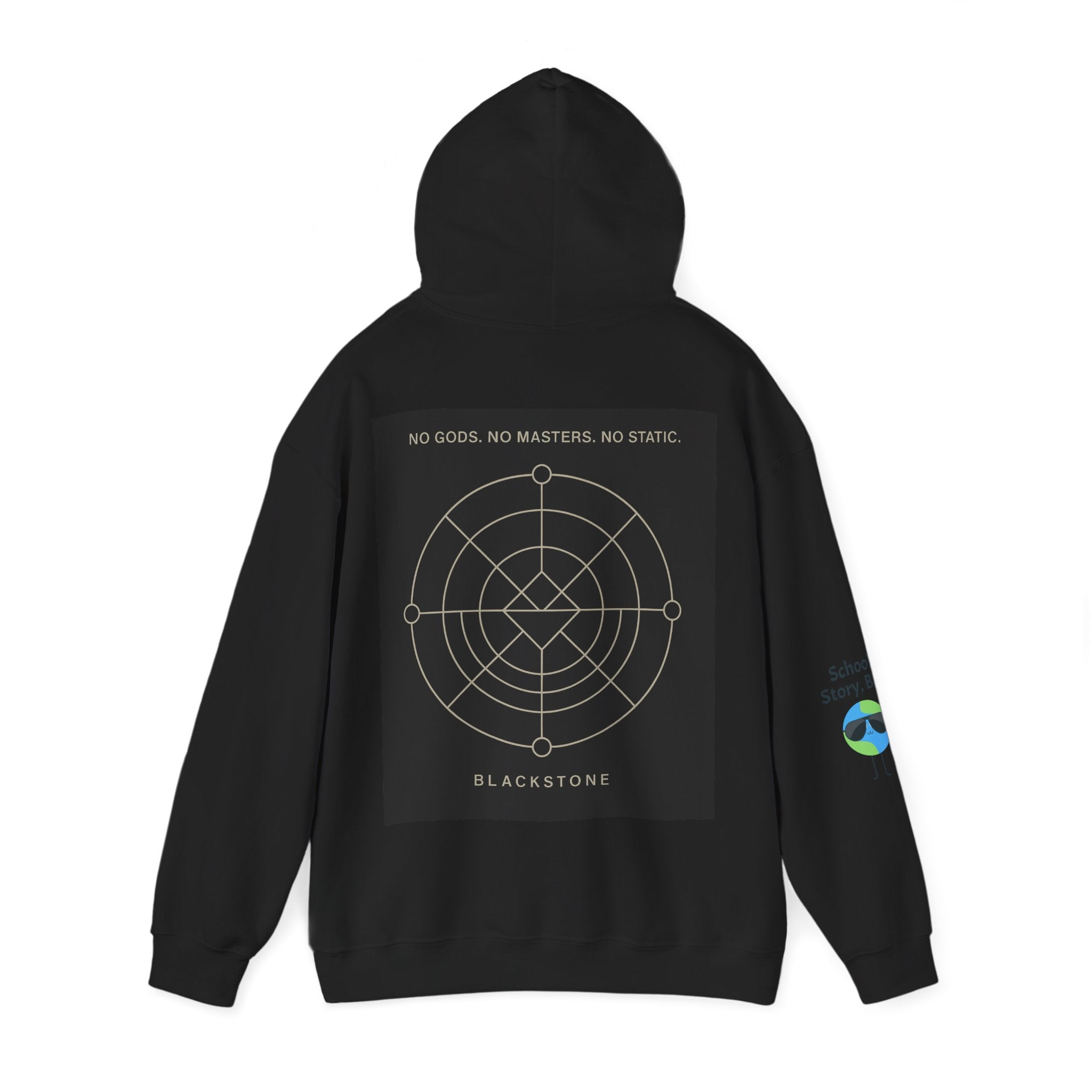 Blackstone's Signature Graphic Hoodie - Unisex Hooded Sweatshirt - Cozy Graphic Sweatshirt by Blackstone