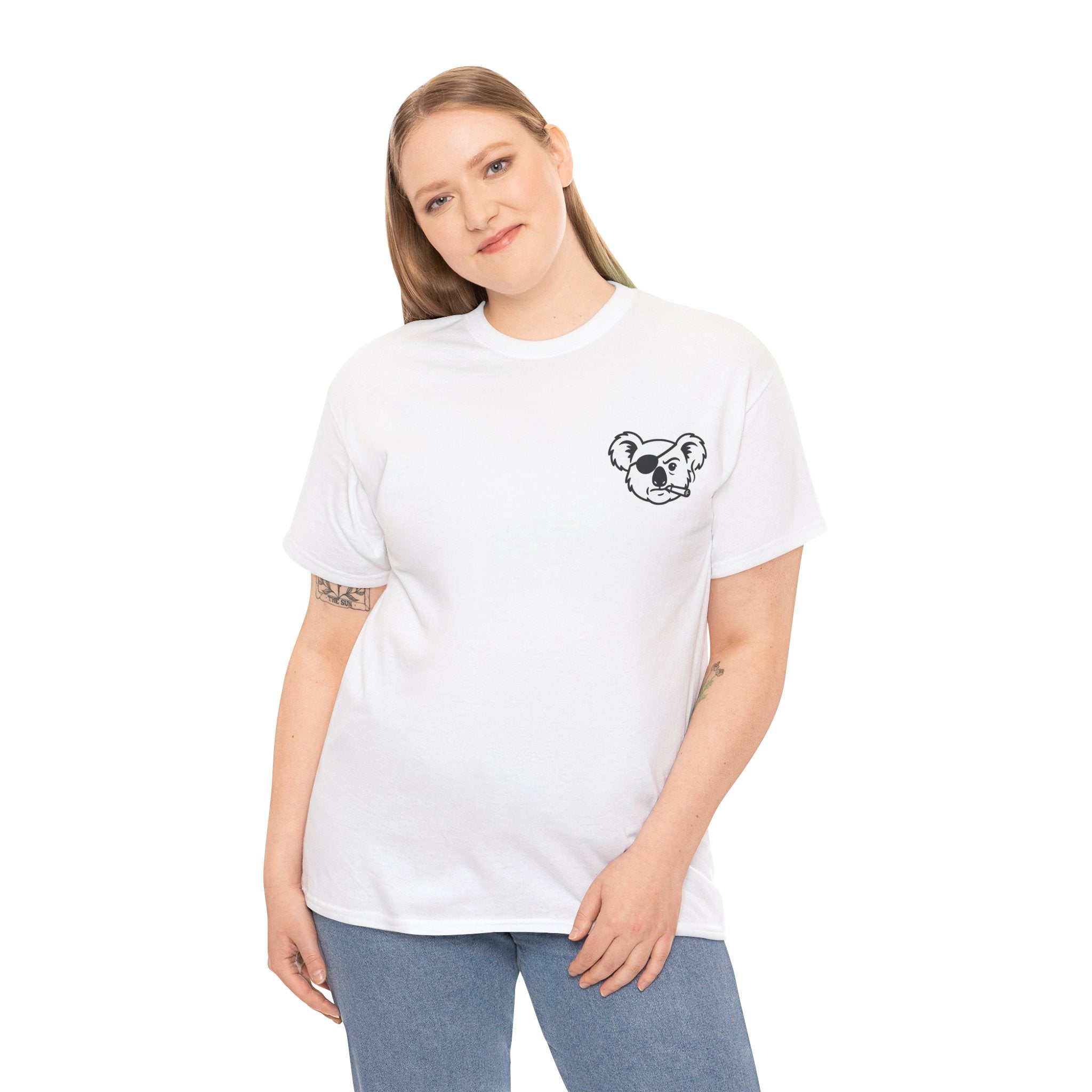 Drop Bear Graphic Tee # 4 Koala's Night out | Unisex Heavy Cotton Shirt
