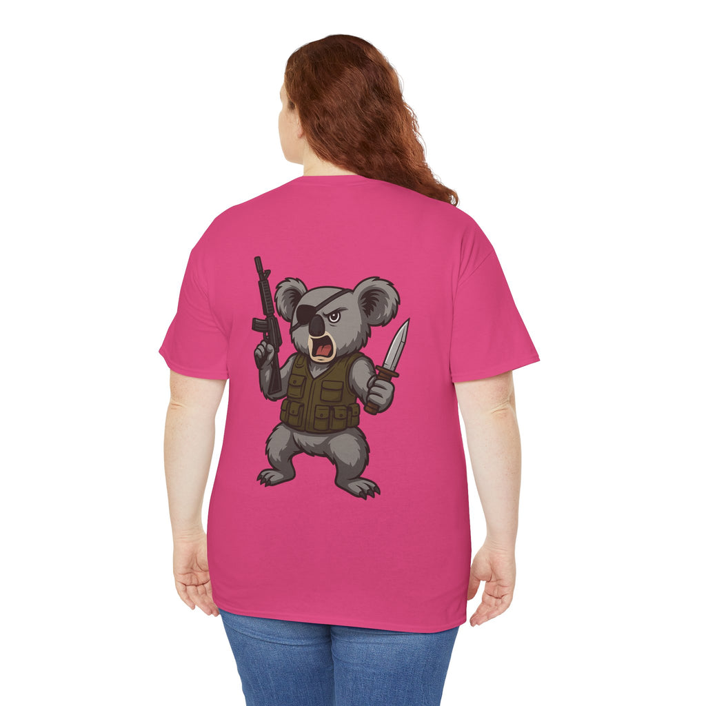 Drop Bear Graphic Tee # 1 Koala Rampage | Unisex Heavy Cotton Shirt