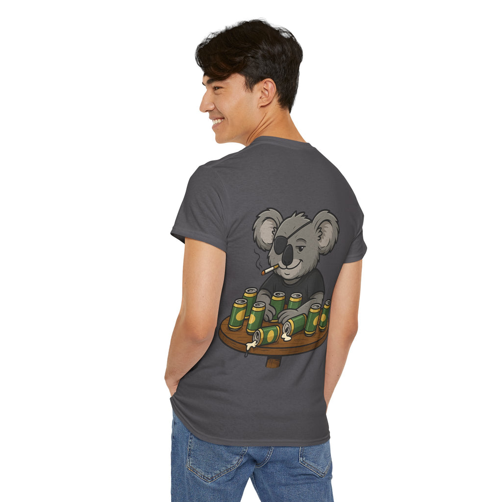 Drop Bear Graphic Tee # 4 Koala's Night out | Unisex Heavy Cotton Shirt