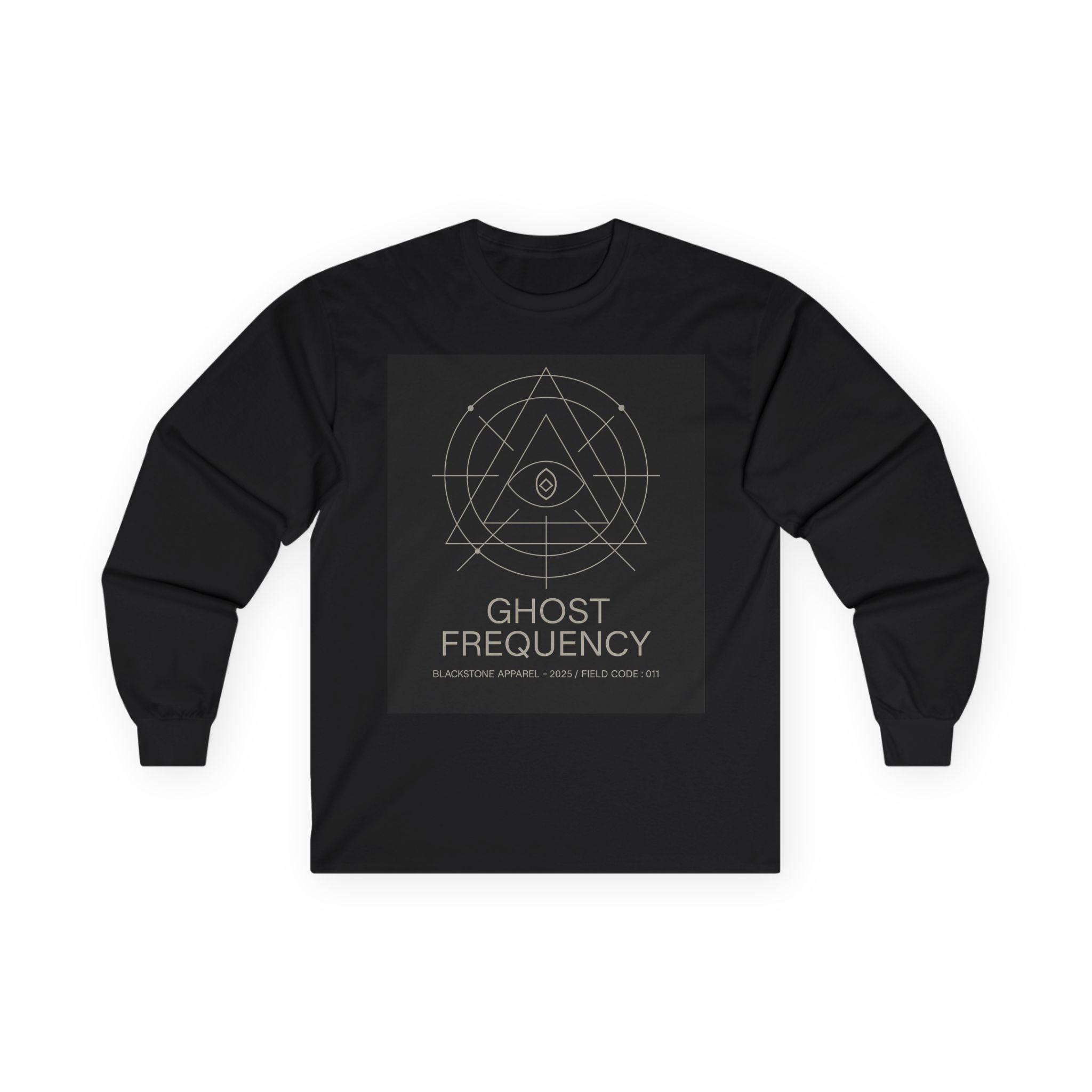 Ghost Frequency Long Sleeve Tee | Unisex Cotton Shirt