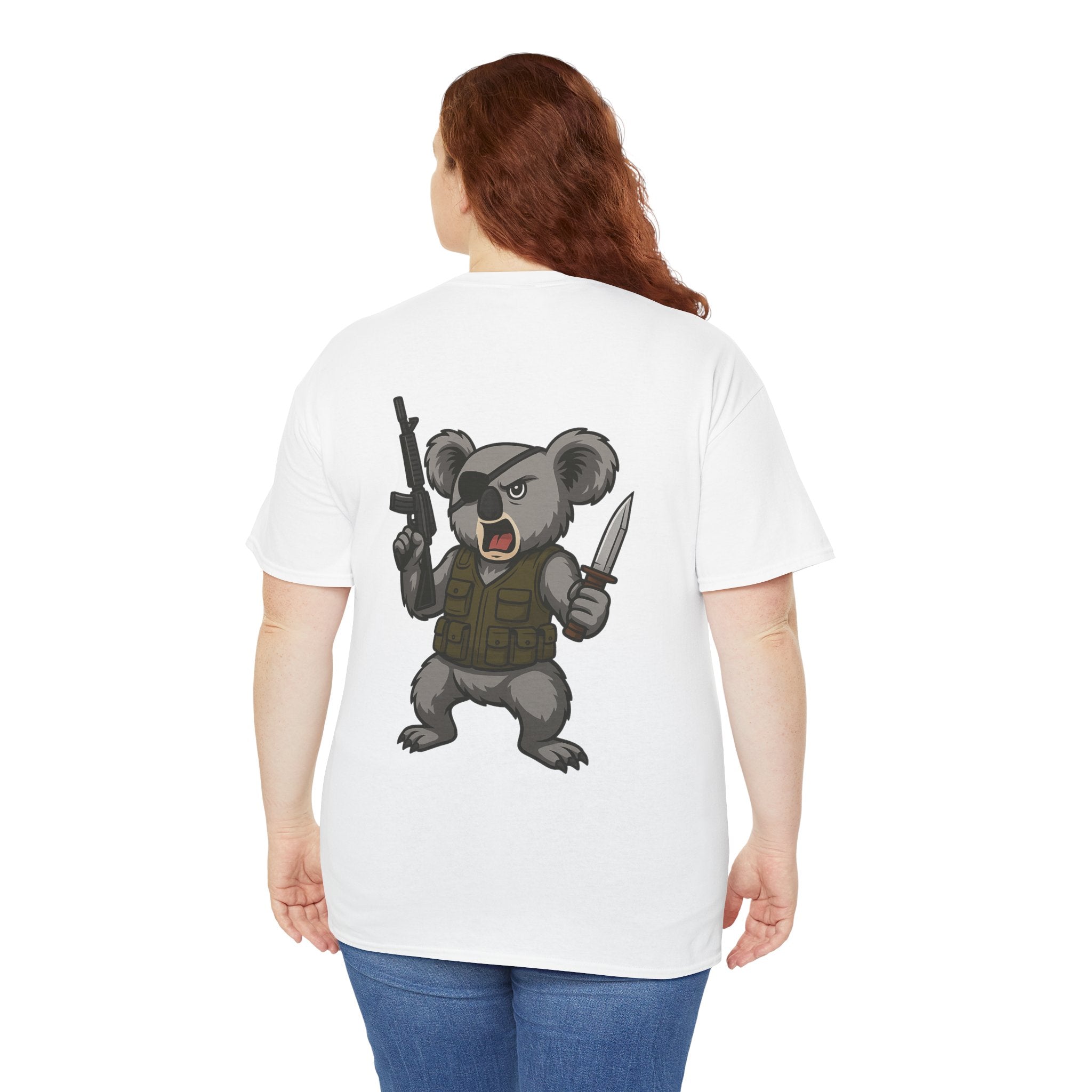 Drop Bear Graphic Tee # 1 Koala Rampage | Unisex Heavy Cotton Shirt