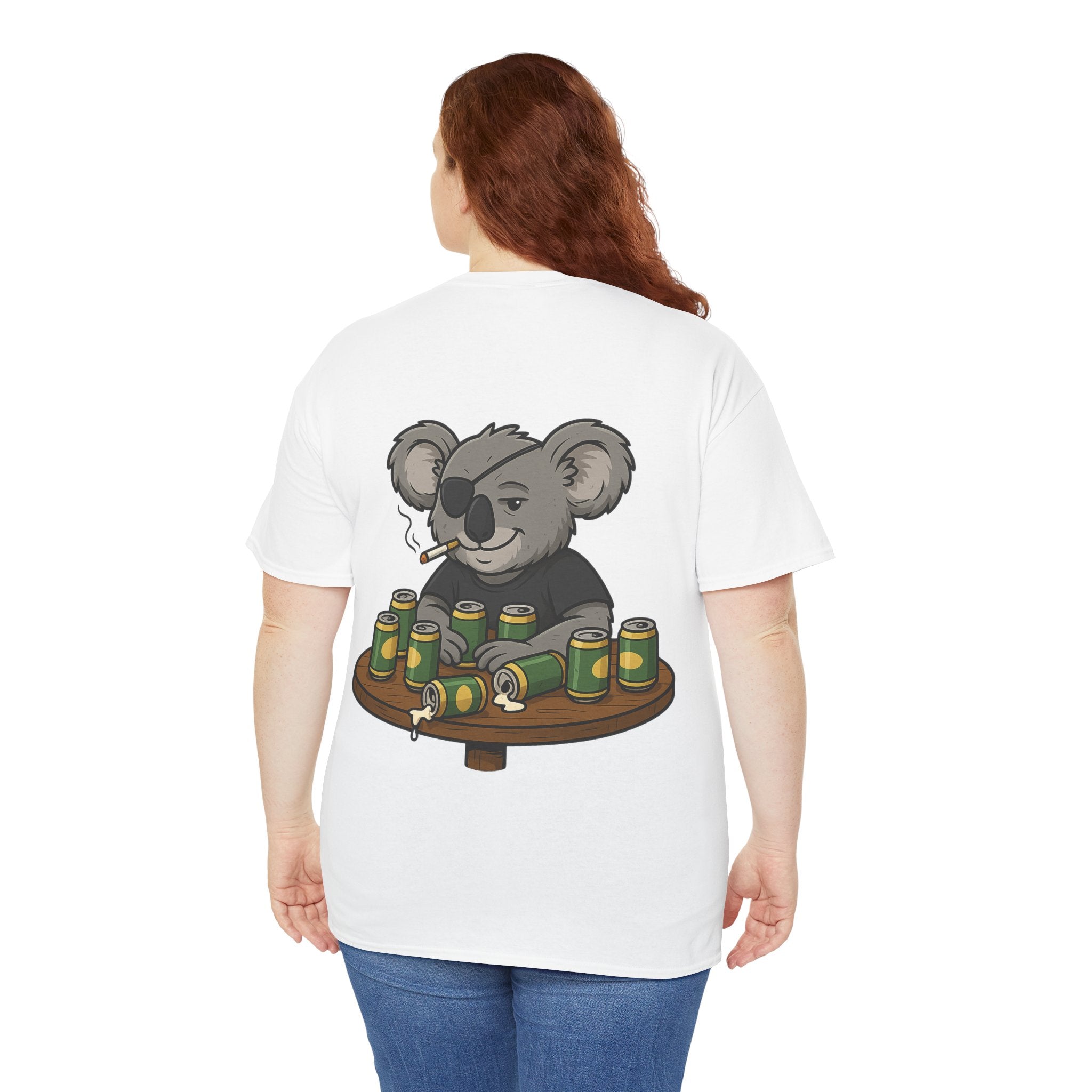 Drop Bear Graphic Tee # 4 Koala's Night out | Unisex Heavy Cotton Shirt