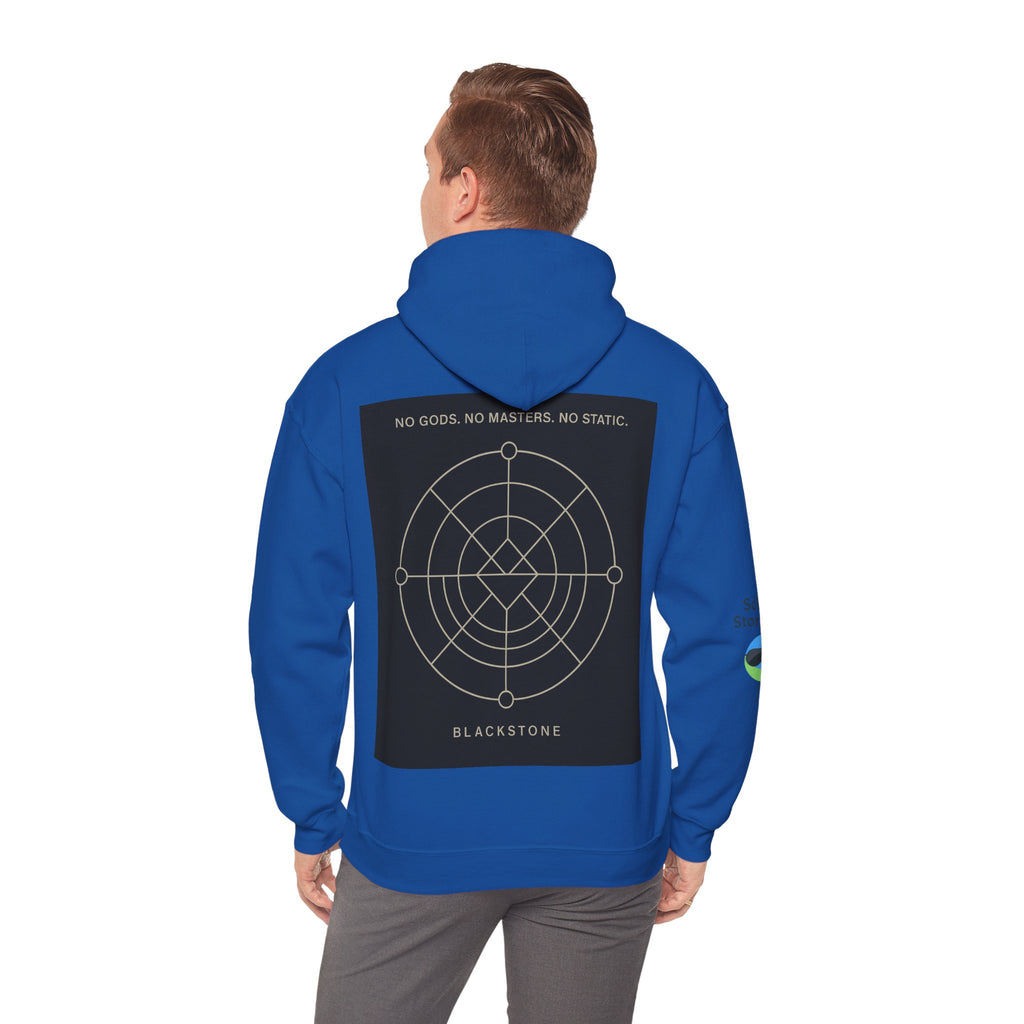 Blackstone's Signature Graphic Hoodie - Unisex Hooded Sweatshirt - Cozy Graphic Sweatshirt by Blackstone