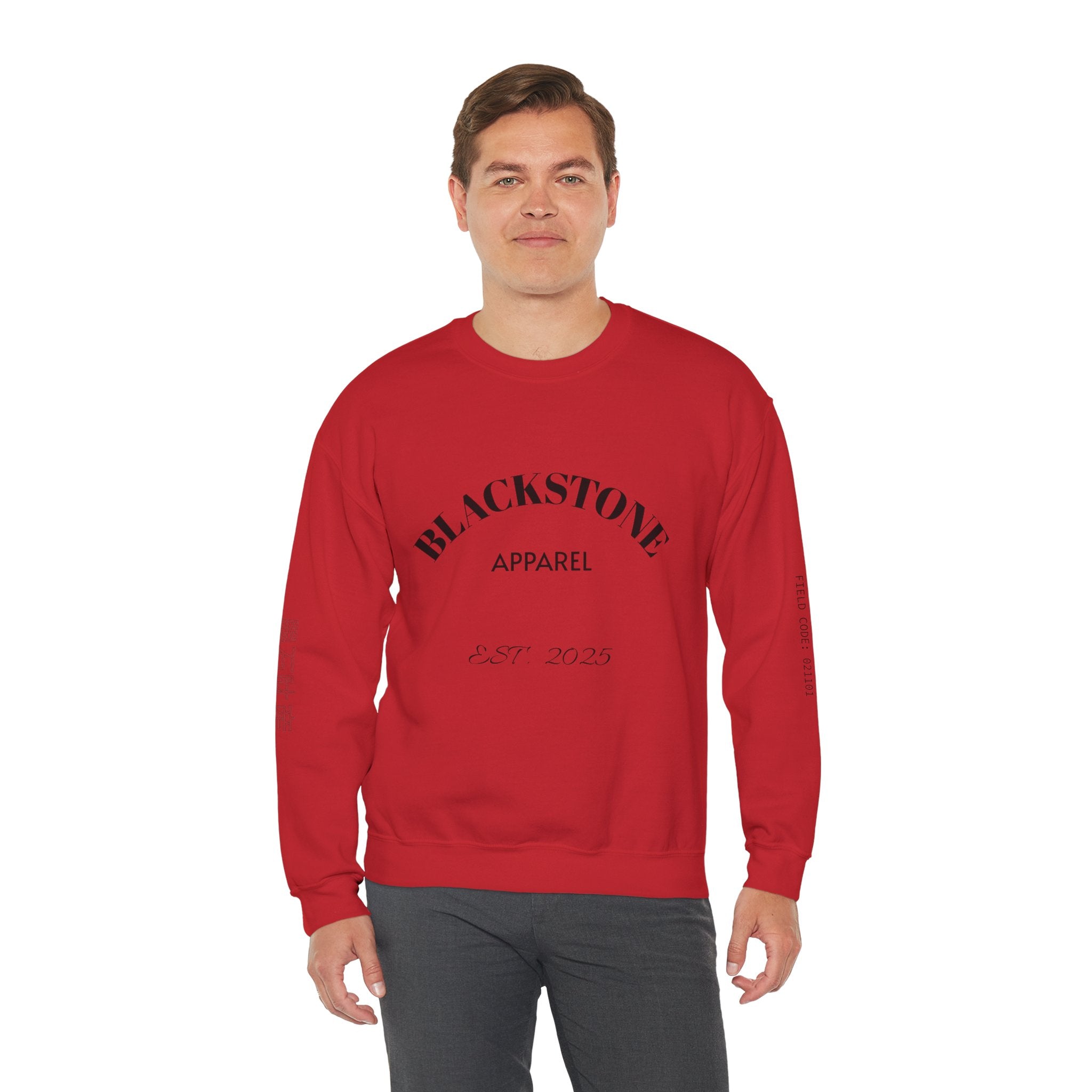 Blackstone's Signature Crewneck Sweatshirt, Cozy Blackstone Apparel, Gift for Her, Streetwear Fashion, Casual Outfit