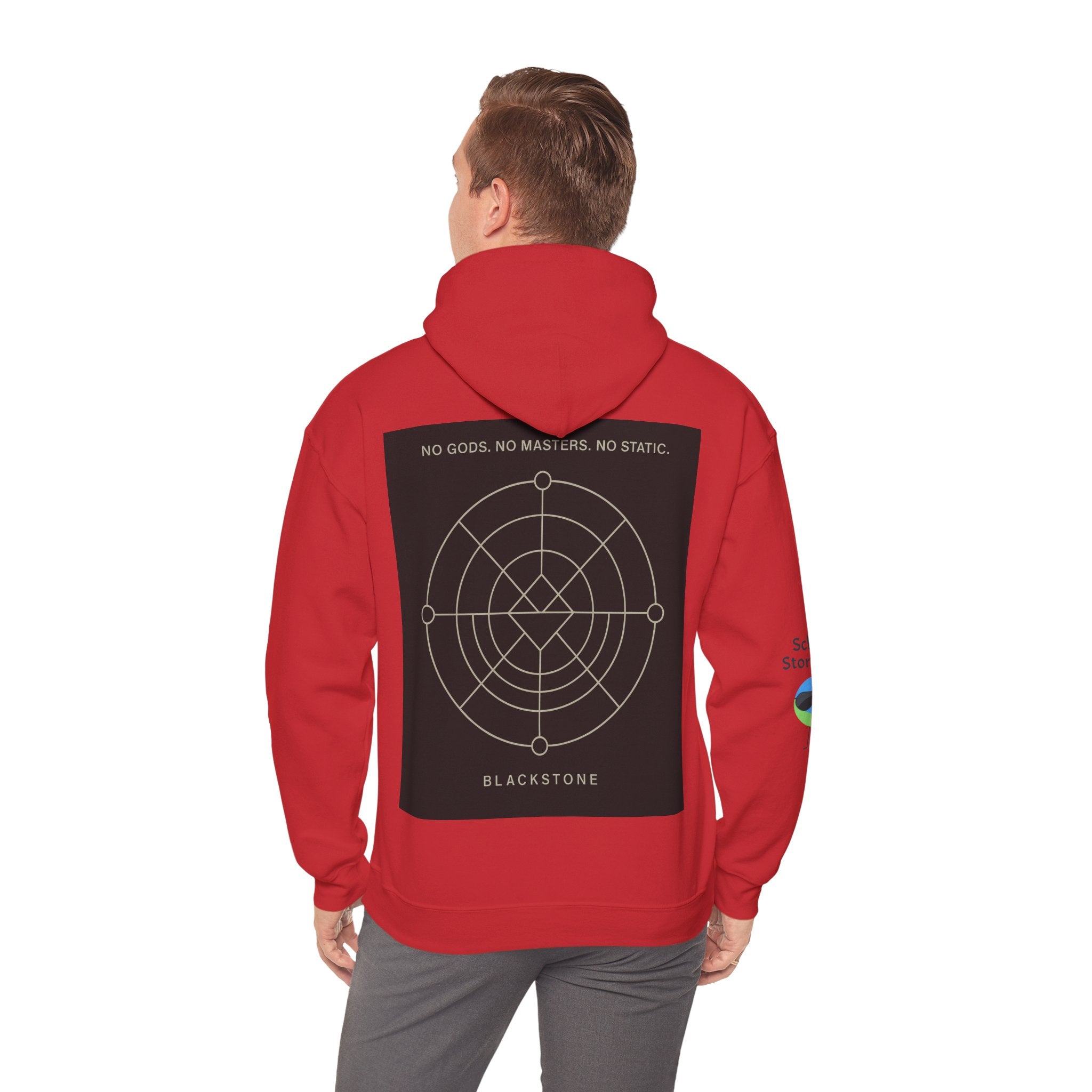 Blackstone's Signature Graphic Hoodie - Unisex Hooded Sweatshirt - Cozy Graphic Sweatshirt by Blackstone