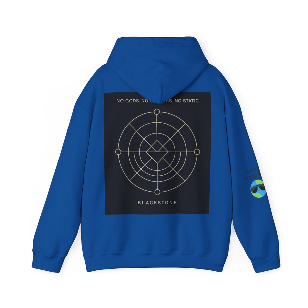 Blackstone's Signature Graphic Hoodie - Unisex Hooded Sweatshirt - Cozy Graphic Sweatshirt by Blackstone