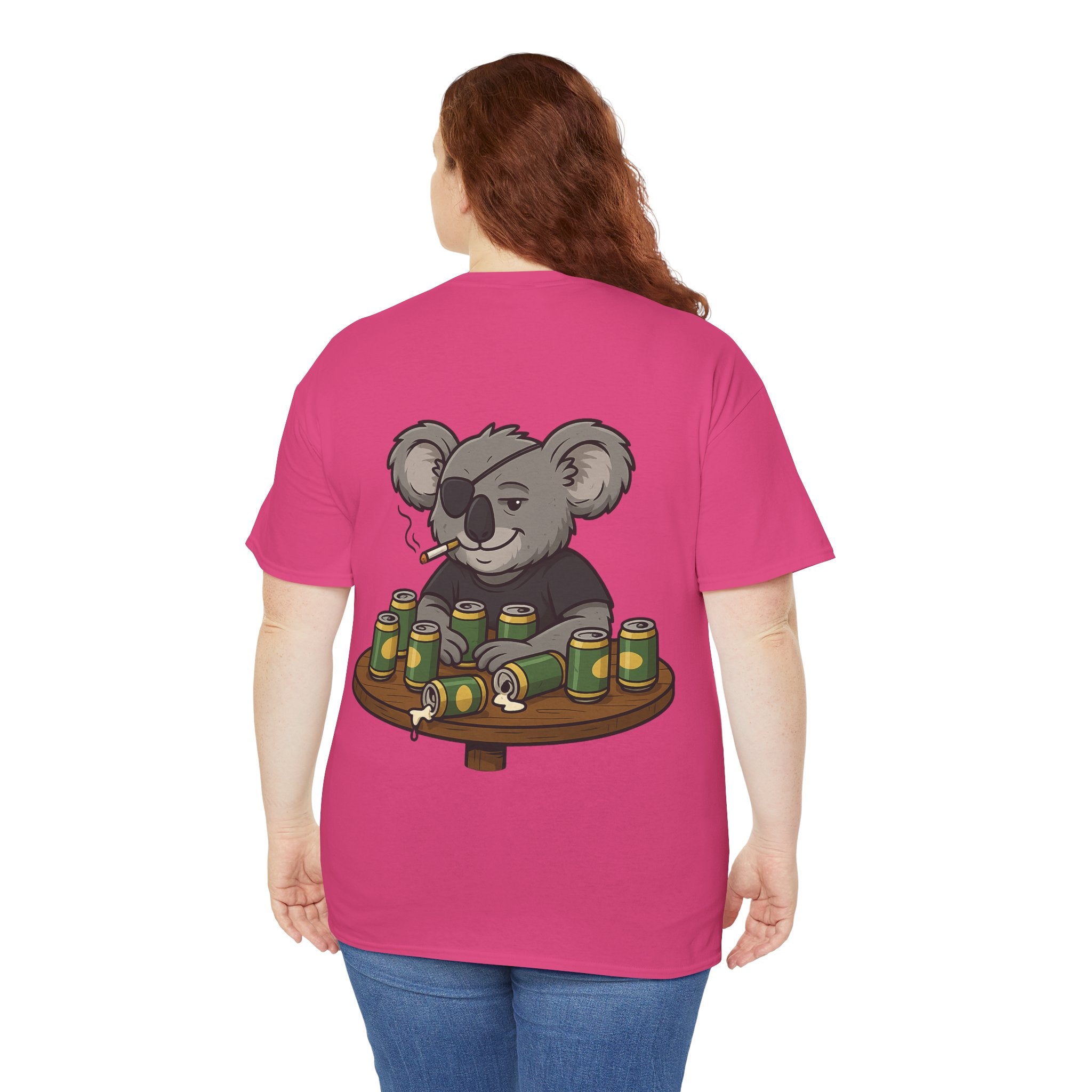 Drop Bear Graphic Tee # 4 Koala's Night out | Unisex Heavy Cotton Shirt