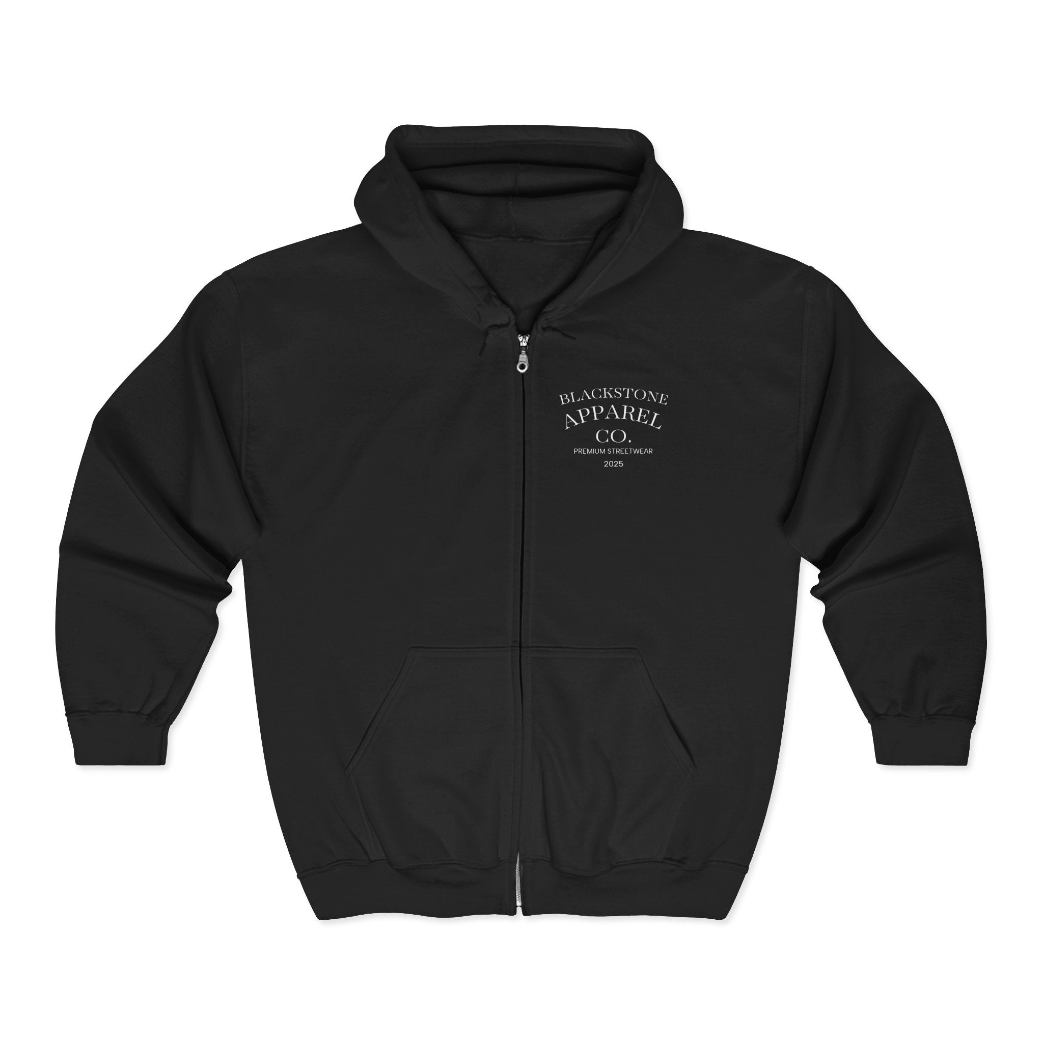 Zip-Up Hoodie - We Walk in Shadows, Dark Zippered Jacket, Cozy Sweatshirt, Alternative Unisex Hooded Sweatshirt, Men and Women,