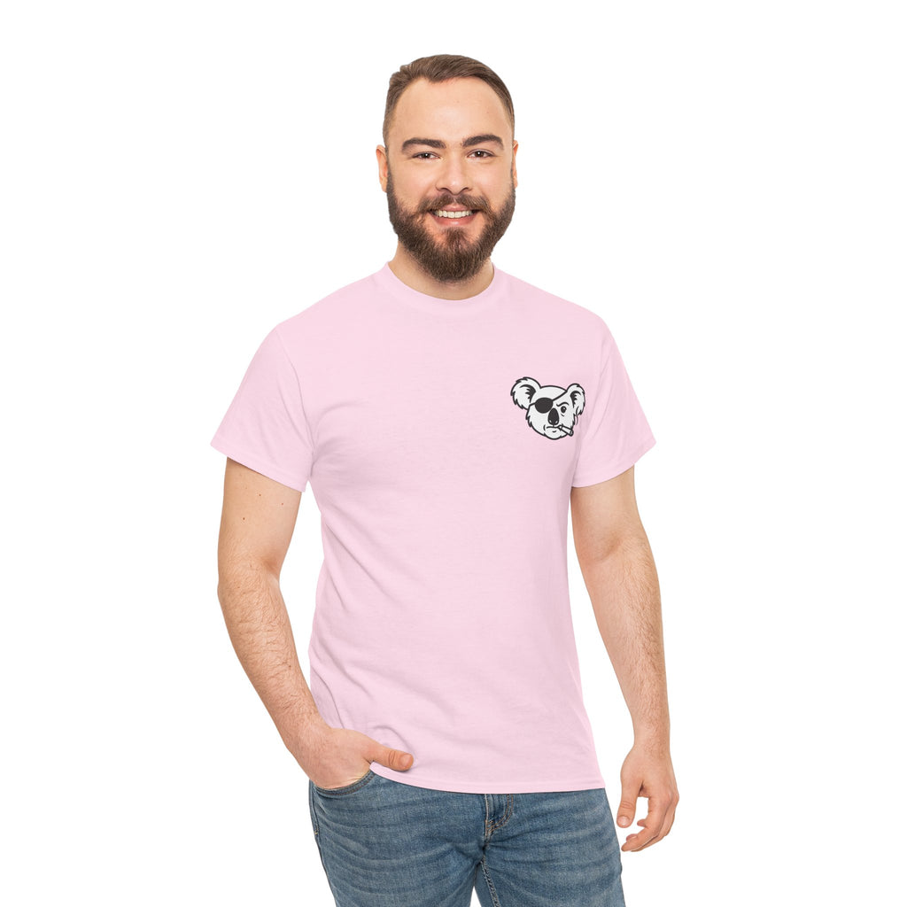 Drop Bear Graphic Tee # 2 Smoking Koala | Unisex Heavy Cotton Shirt