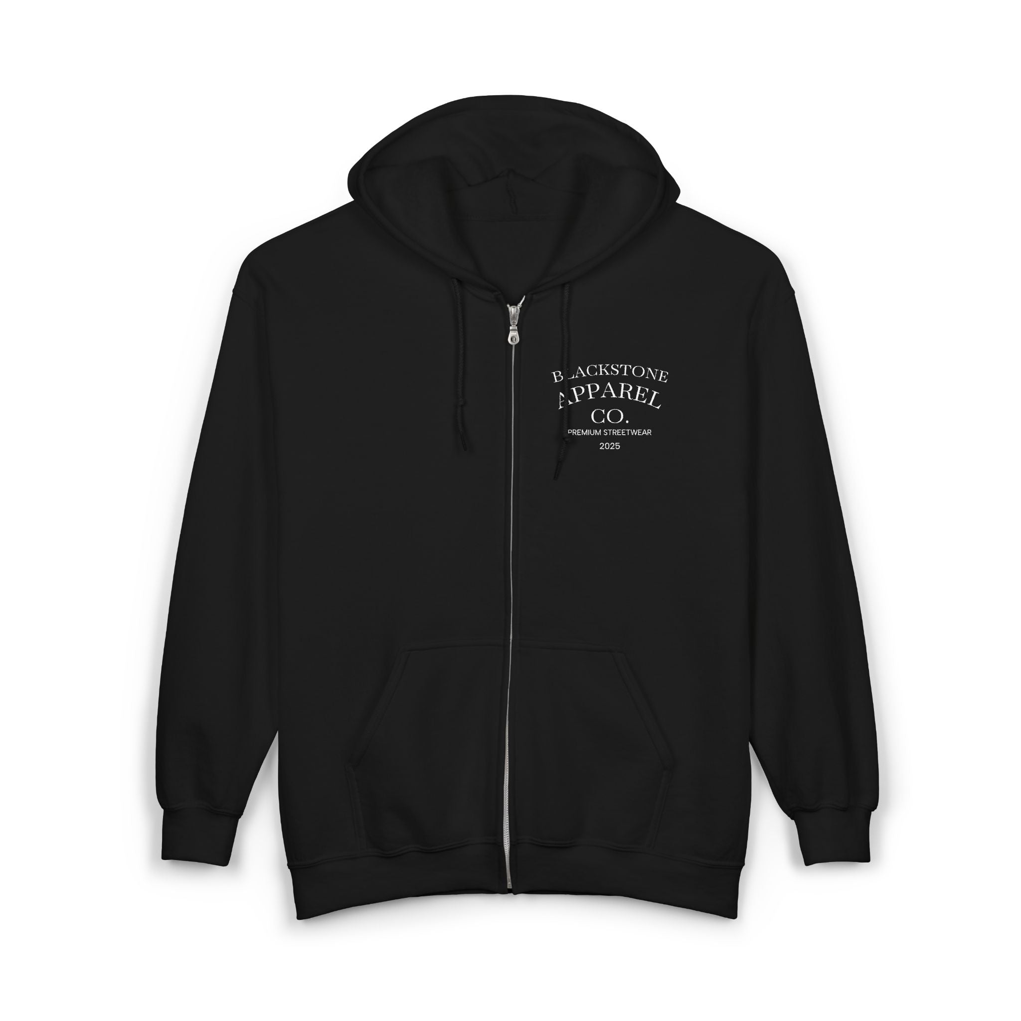 Zip-Up Hoodie - We Walk in Shadows, Dark Zippered Jacket, Cozy Sweatshirt, Alternative Unisex Hooded Sweatshirt, Men and Women,