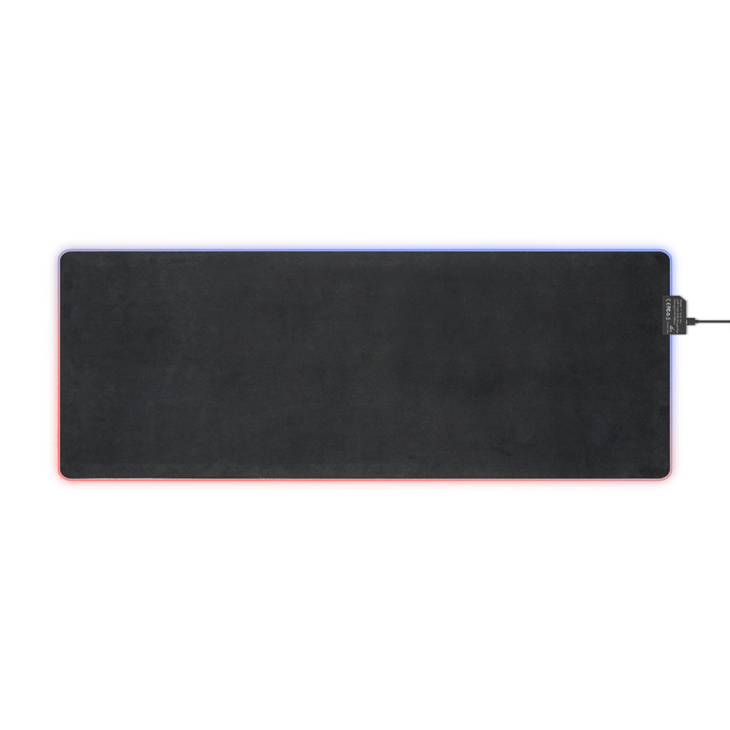 LED Gaming Mouse Pad with Artistic Design, RGB Gaming Accessories, Desk Decor for Gamers, Perfect Gift for Birthdays, Holidays