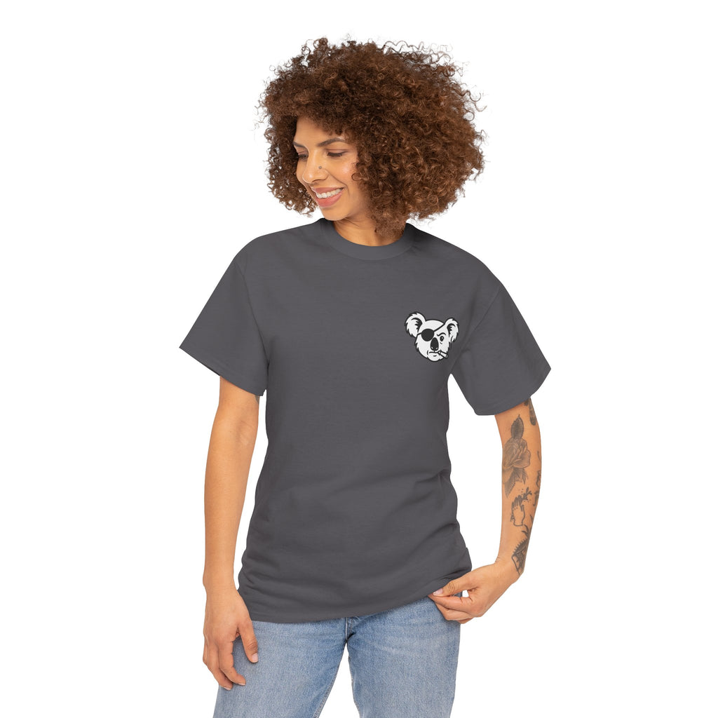 Drop Bear Graphic Tee # 2 Smoking Koala | Unisex Heavy Cotton Shirt