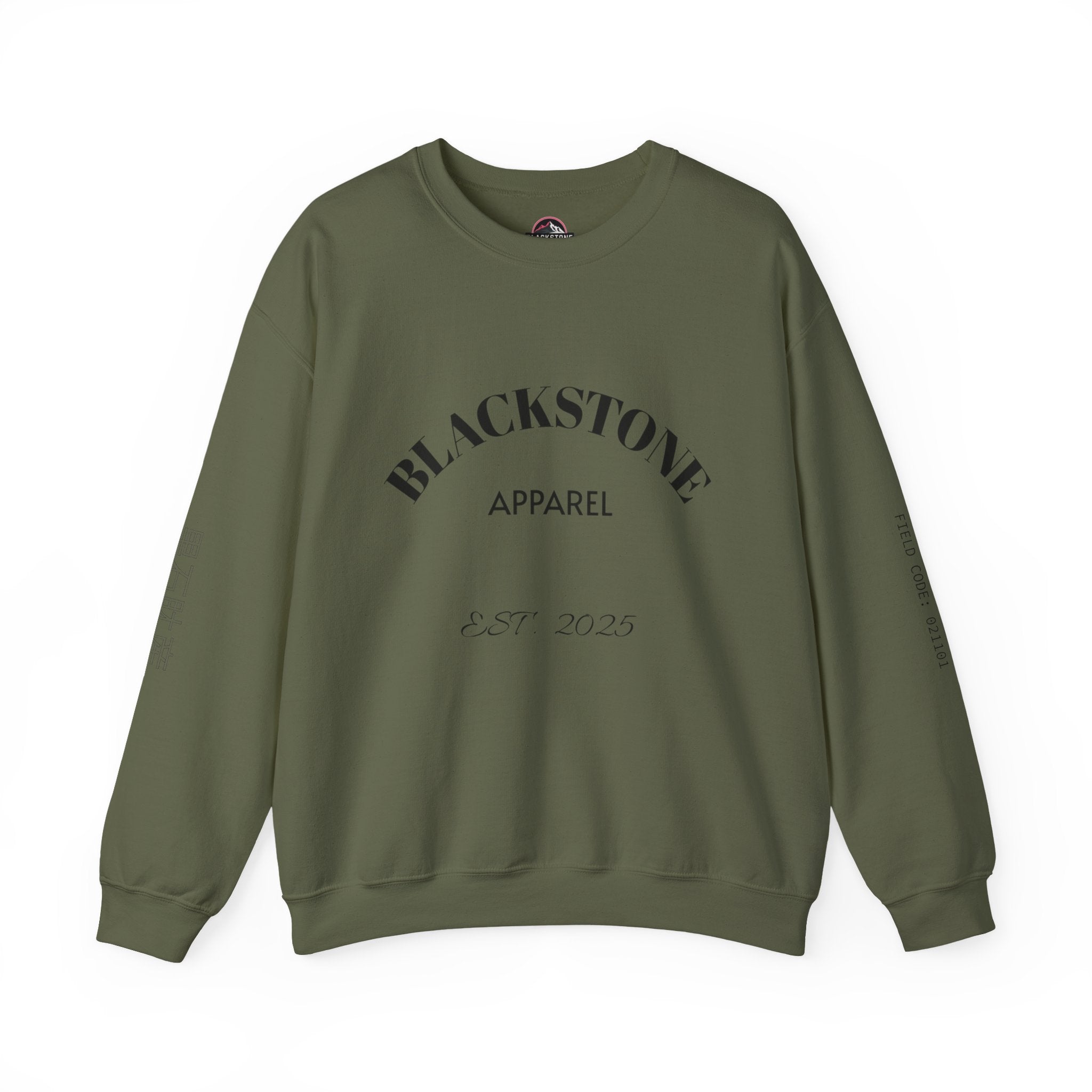 Blackstone's Signature Crewneck Sweatshirt, Cozy Blackstone Apparel, Gift for Her, Streetwear Fashion, Casual Outfit