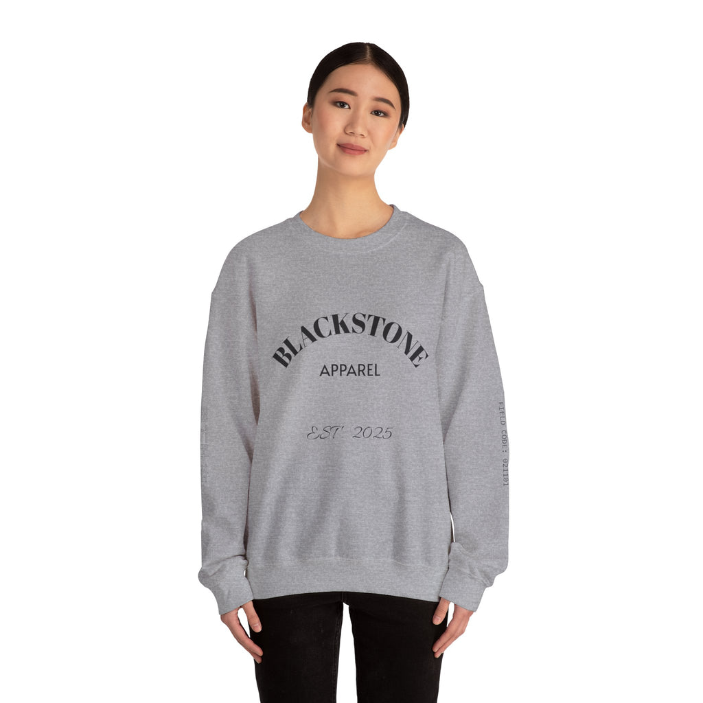 Blackstone's Signature Crewneck Sweatshirt, Cozy Blackstone Apparel, Gift for Her, Streetwear Fashion, Casual Outfit