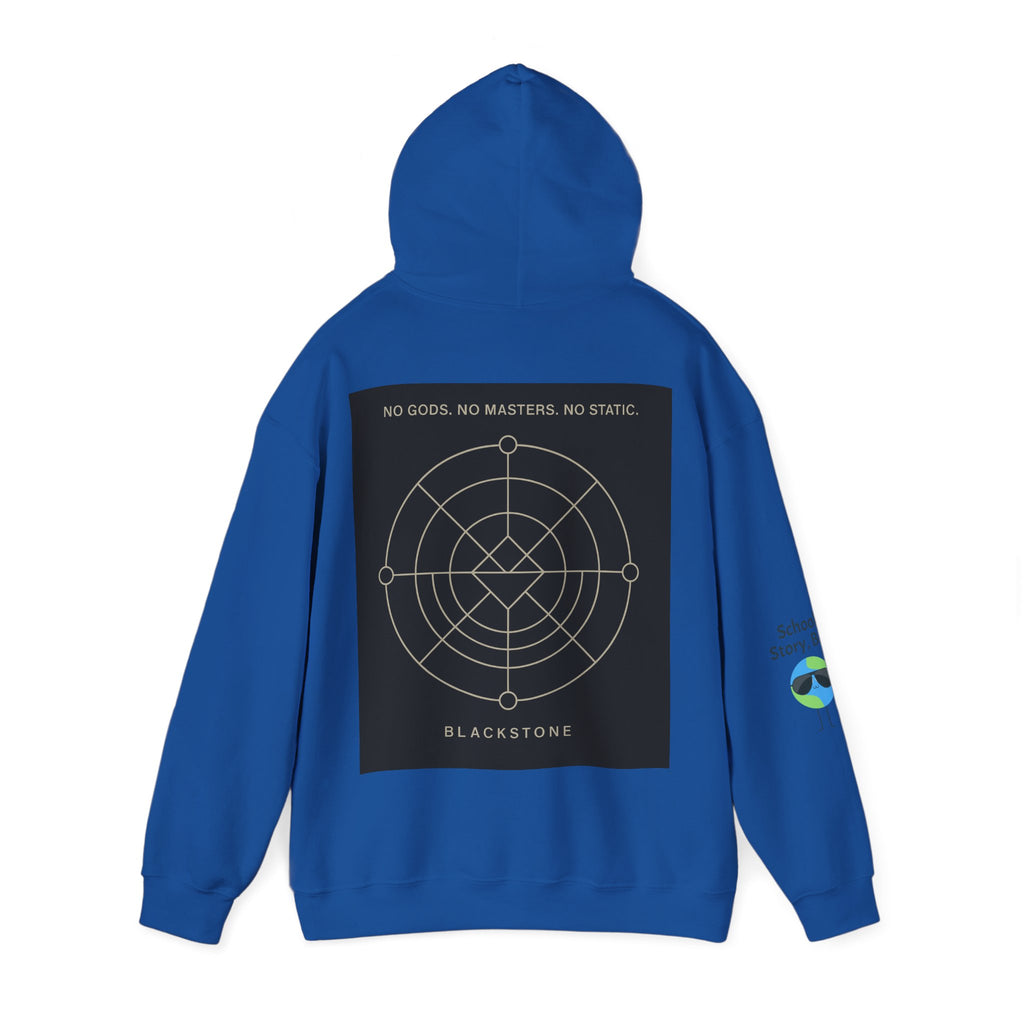 Blackstone's Signature Graphic Hoodie - Unisex Hooded Sweatshirt - Cozy Graphic Sweatshirt by Blackstone