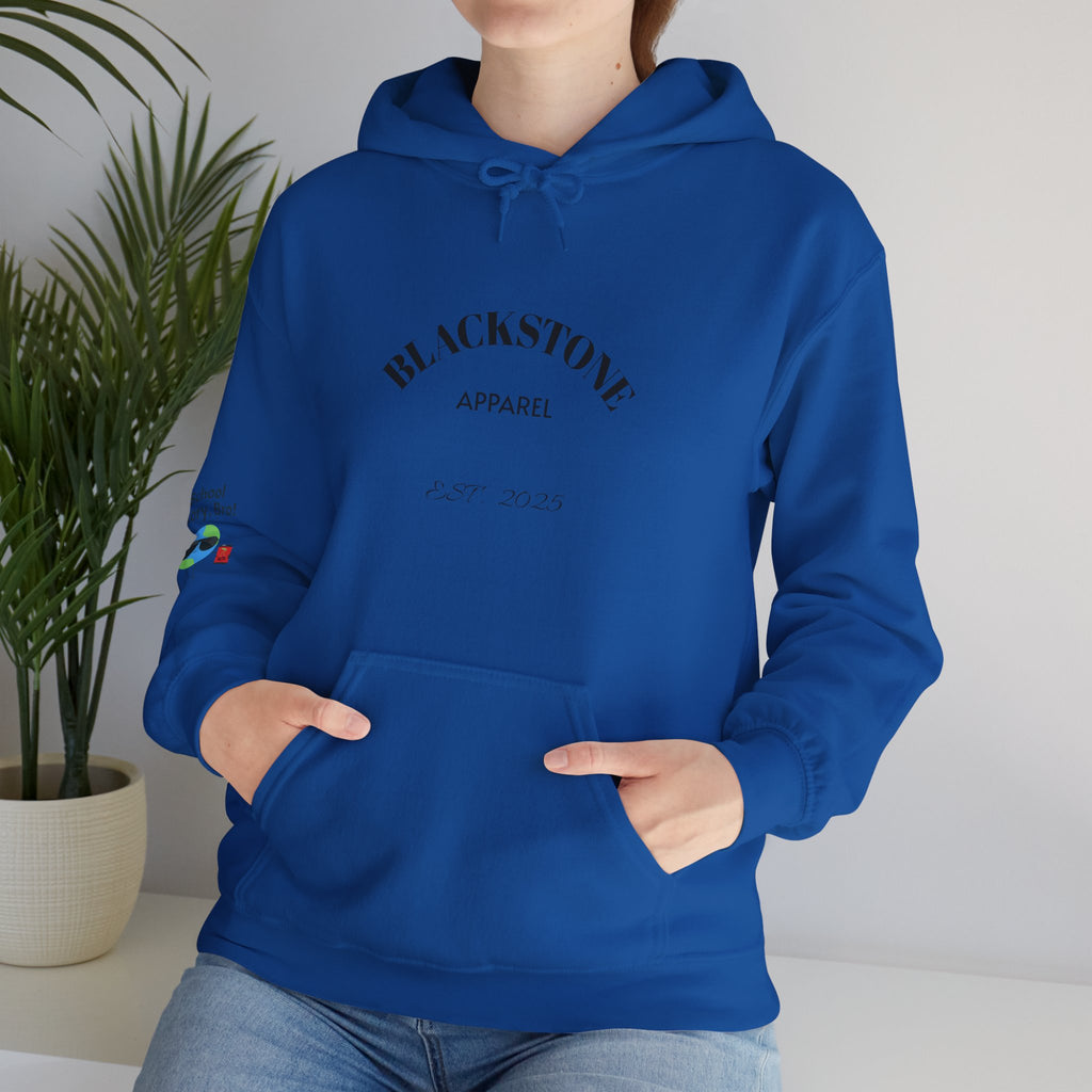 Blackstone's Signature Graphic Hoodie - Unisex Hooded Sweatshirt - Cozy Graphic Sweatshirt by Blackstone