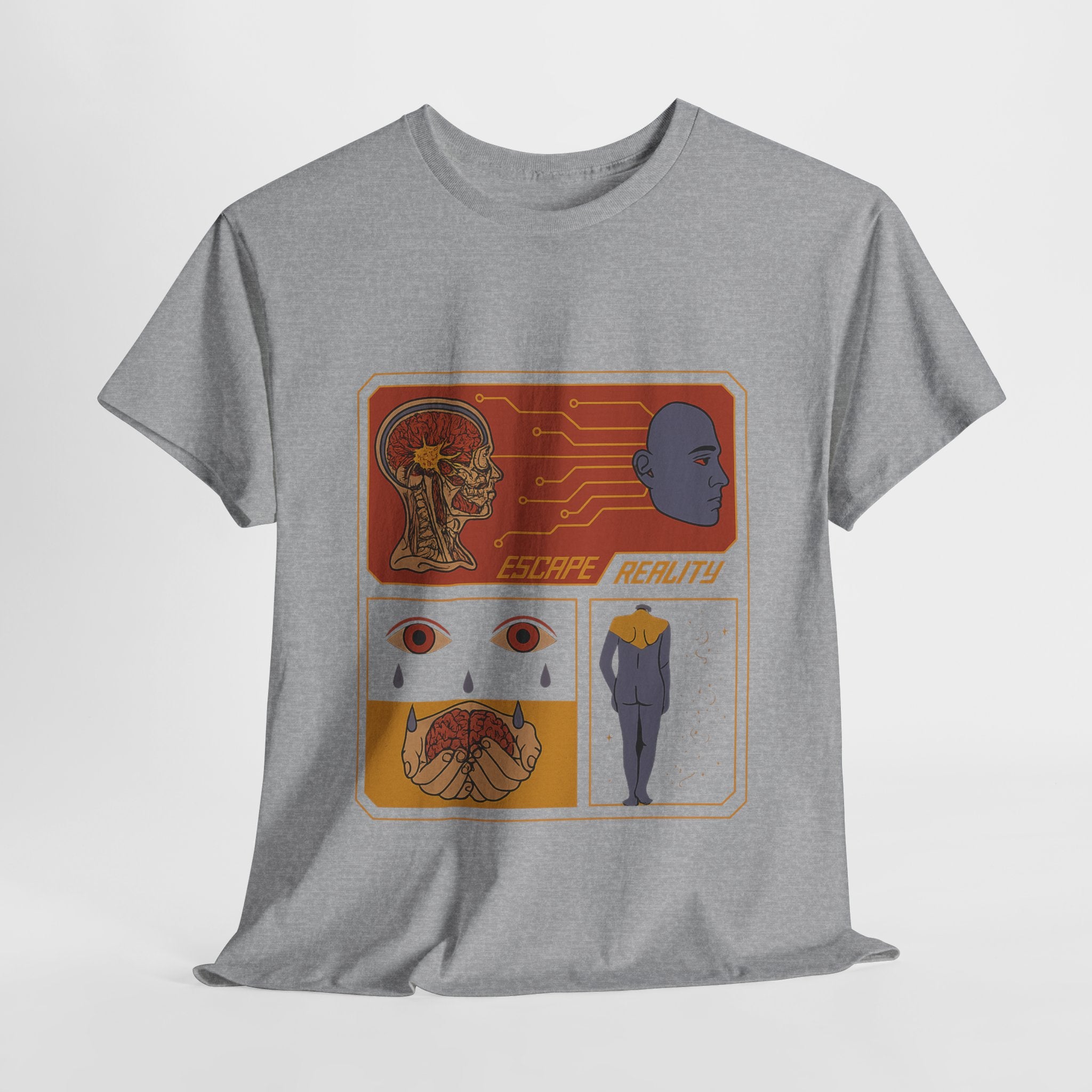 Escape Reality - Cosmic Graphic UNISEX T-shirt by Blackstone