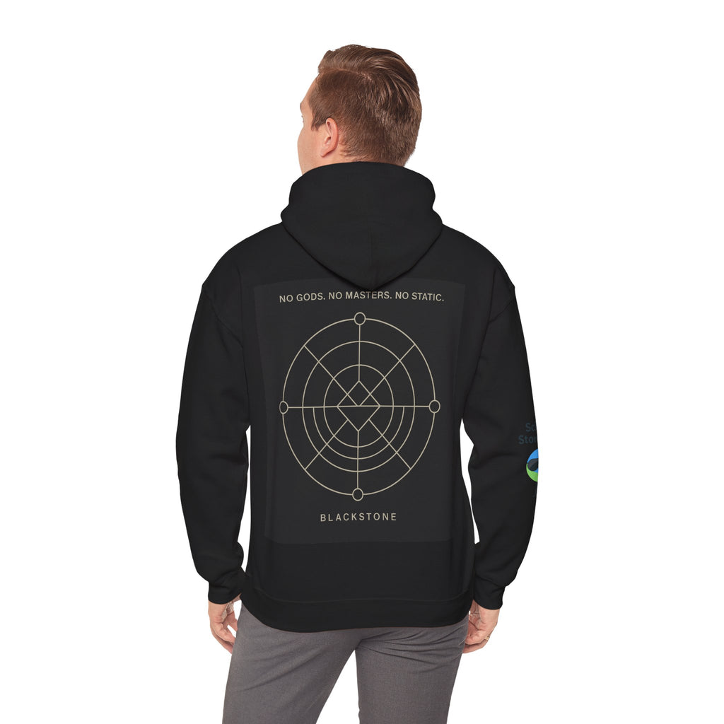 Blackstone's Signature Graphic Hoodie - Unisex Hooded Sweatshirt - Cozy Graphic Sweatshirt by Blackstone