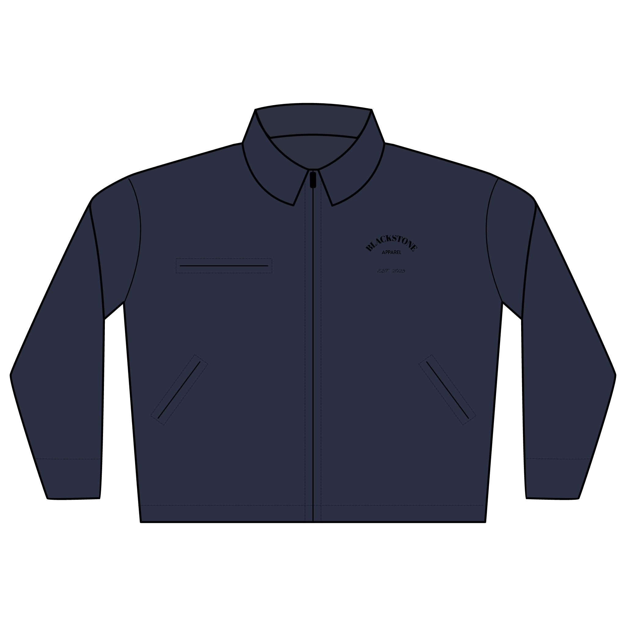 Blackstone x CornerStone® Unisex Duck Cloth Work Jacket (Embroidery), Embroidered Workwear, Contractor Outerwear, Men's Work