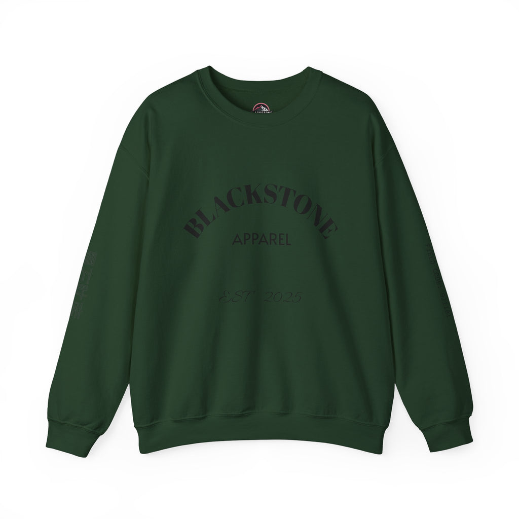 Blackstone's Signature Crewneck Sweatshirt, Cozy Blackstone Apparel, Gift for Her, Streetwear Fashion, Casual Outfit