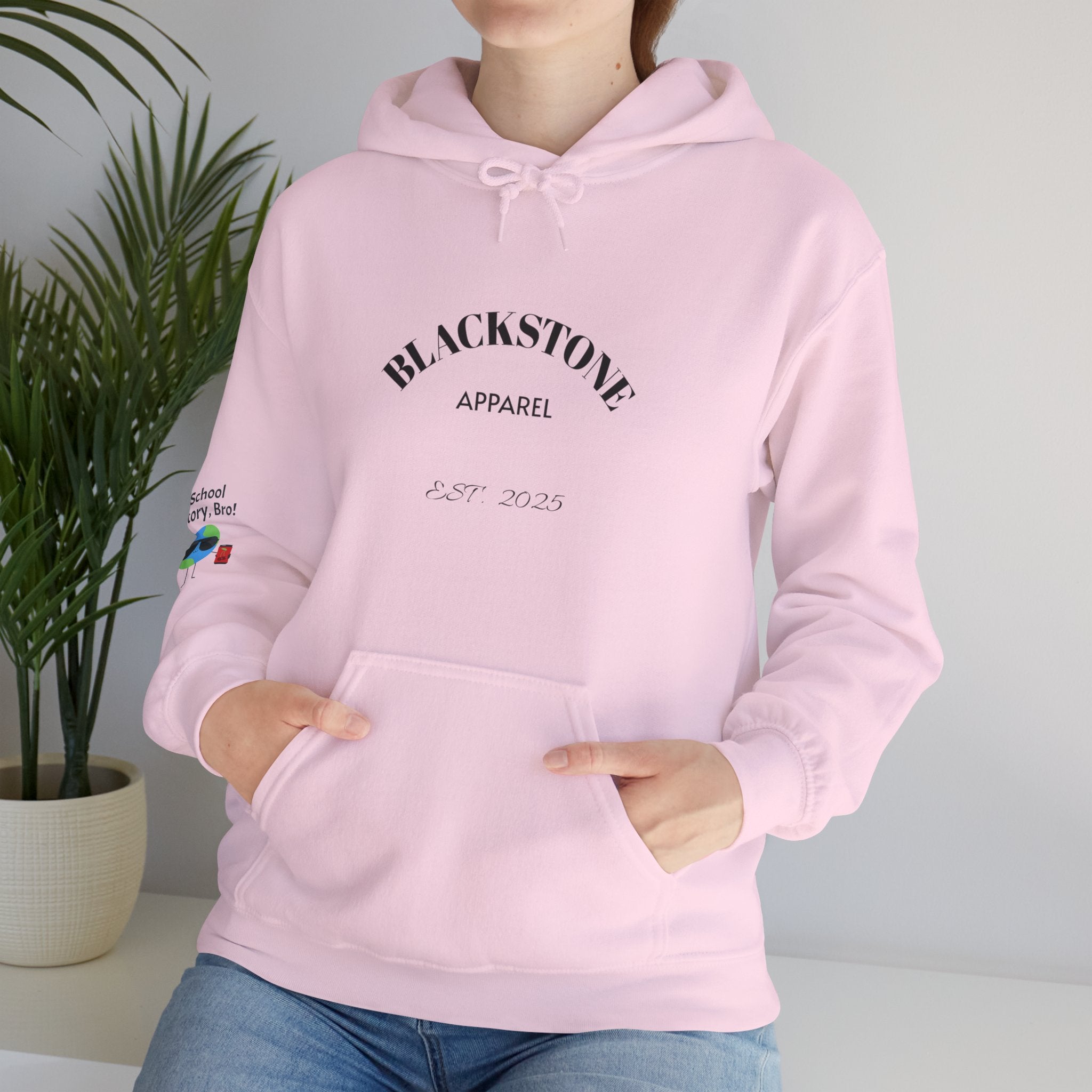Blackstone's Signature Graphic Hoodie - Unisex Hooded Sweatshirt - Cozy Graphic Sweatshirt by Blackstone