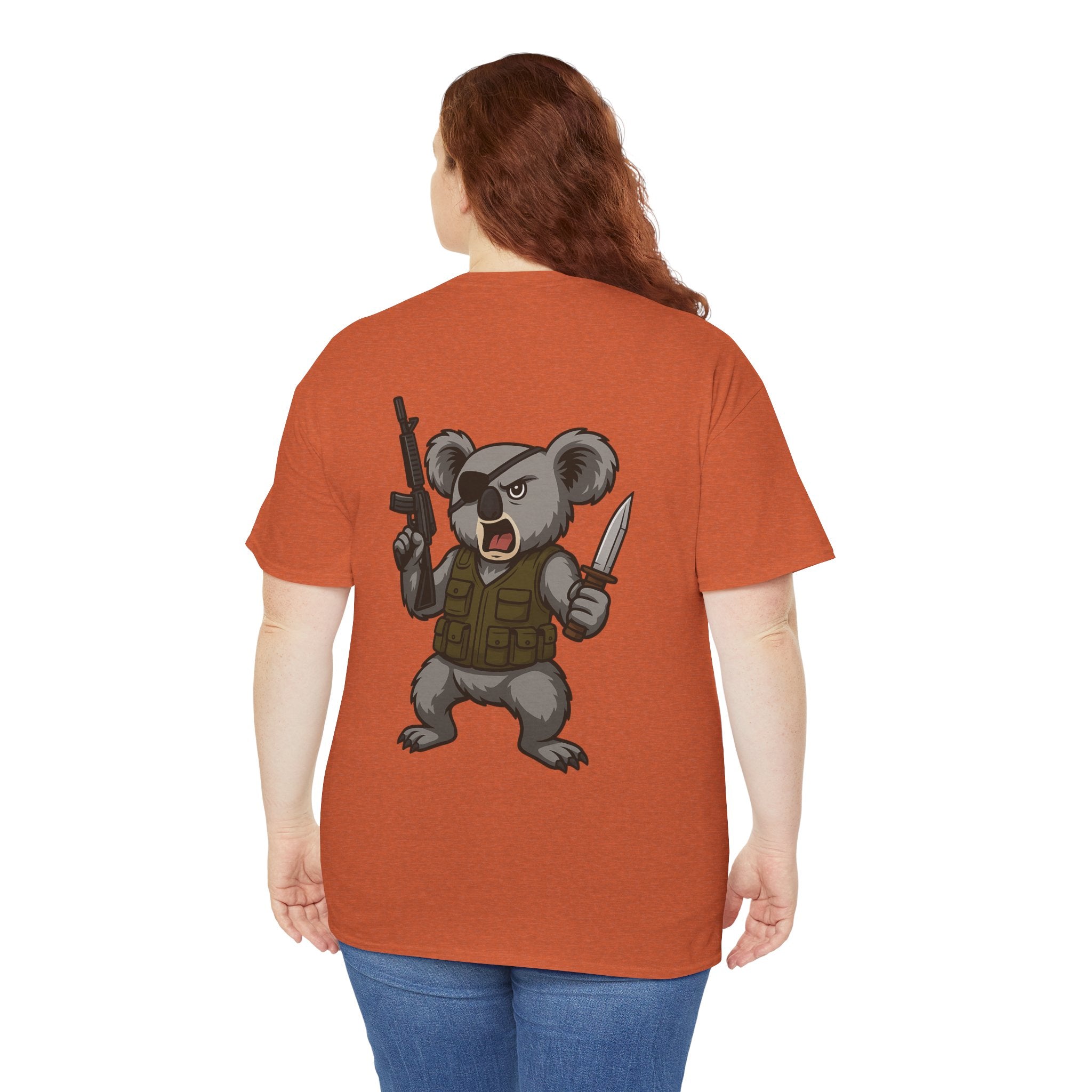 Drop Bear Graphic Tee # 1 Koala Rampage | Unisex Heavy Cotton Shirt