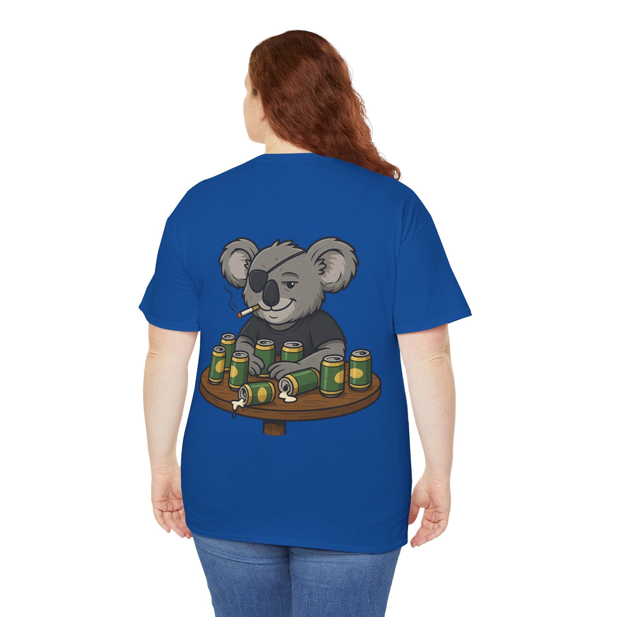 Drop Bear Graphic Tee # 4 Koala's Night out | Unisex Heavy Cotton Shirt