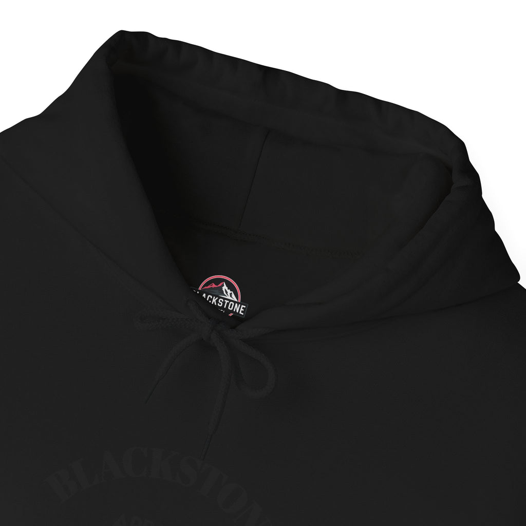 Blackstone's Signature Graphic Hoodie - Unisex Hooded Sweatshirt - Cozy Graphic Sweatshirt by Blackstone
